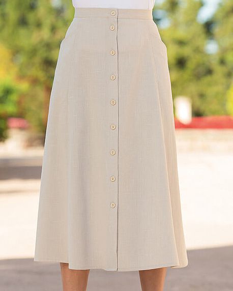 Polly Skirt - Stone