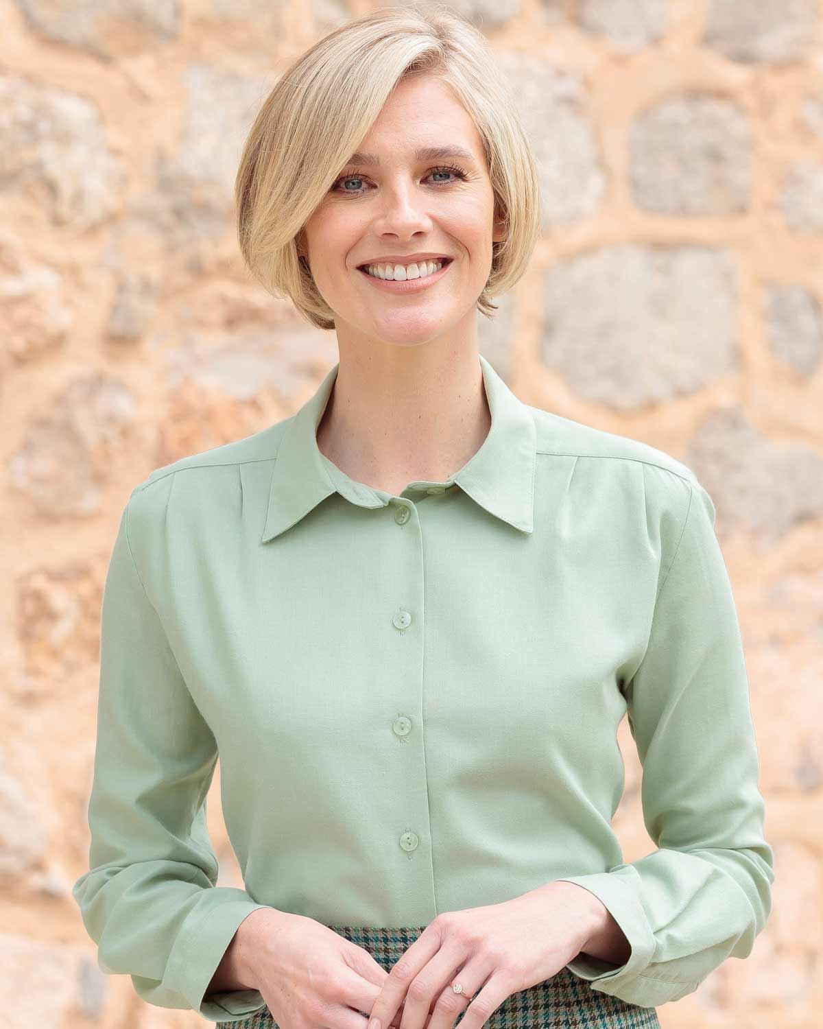 Soft Handle Blouses - Sage
