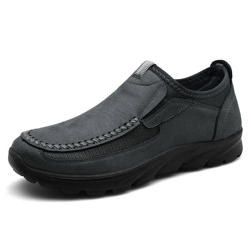 Men's Casual Breathable Leather Loafers