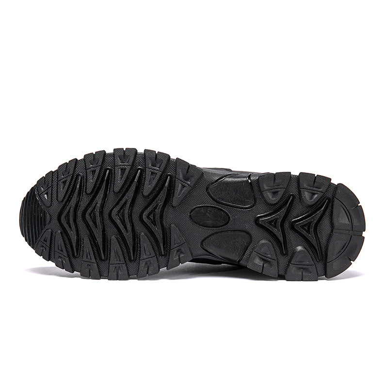 Men's Comfortable Genuine Leather Sneakers With Arch Support And Shock Absorption