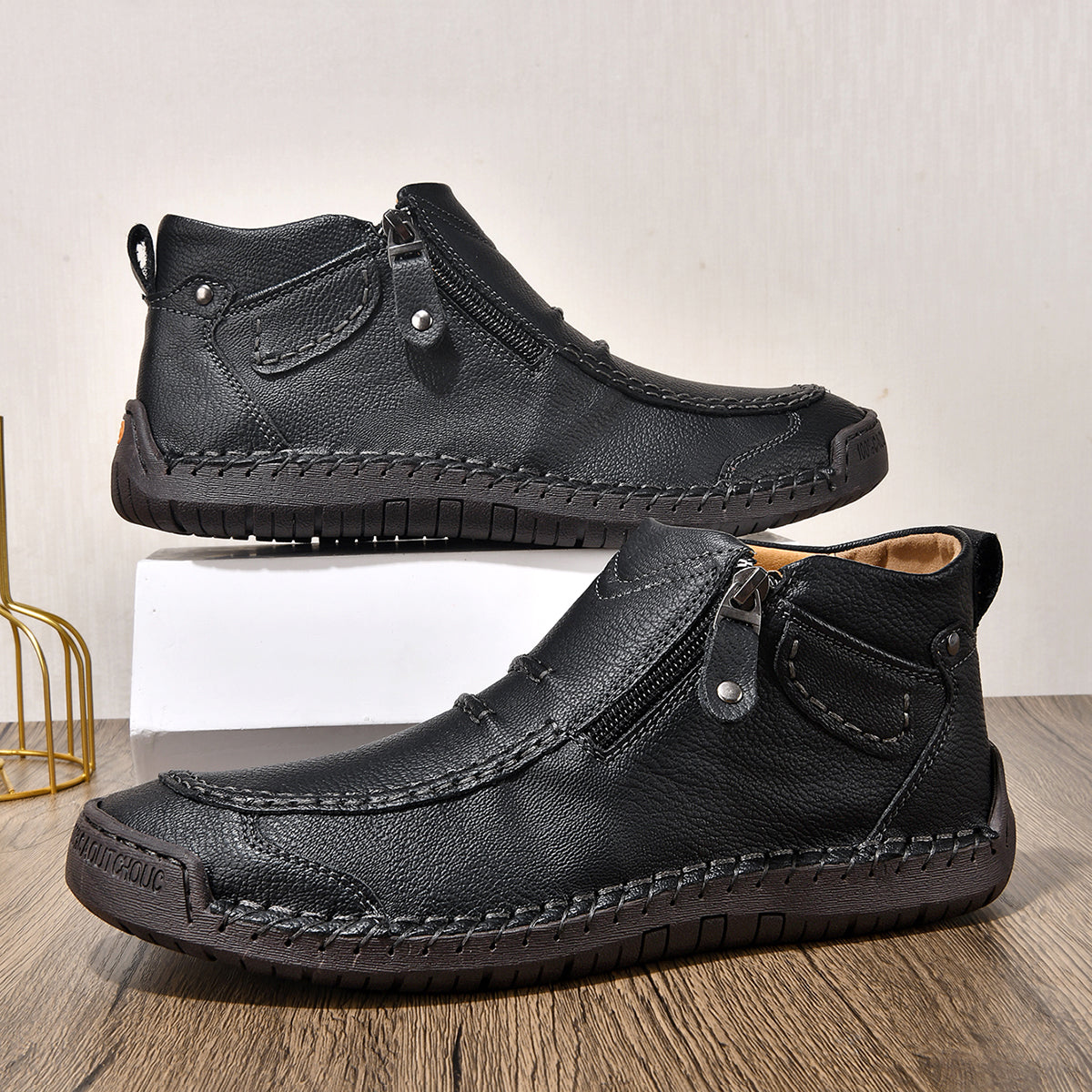 ⏰ Limited-Time 49% OFF – Men’s Handmade Leather Driving Boots
