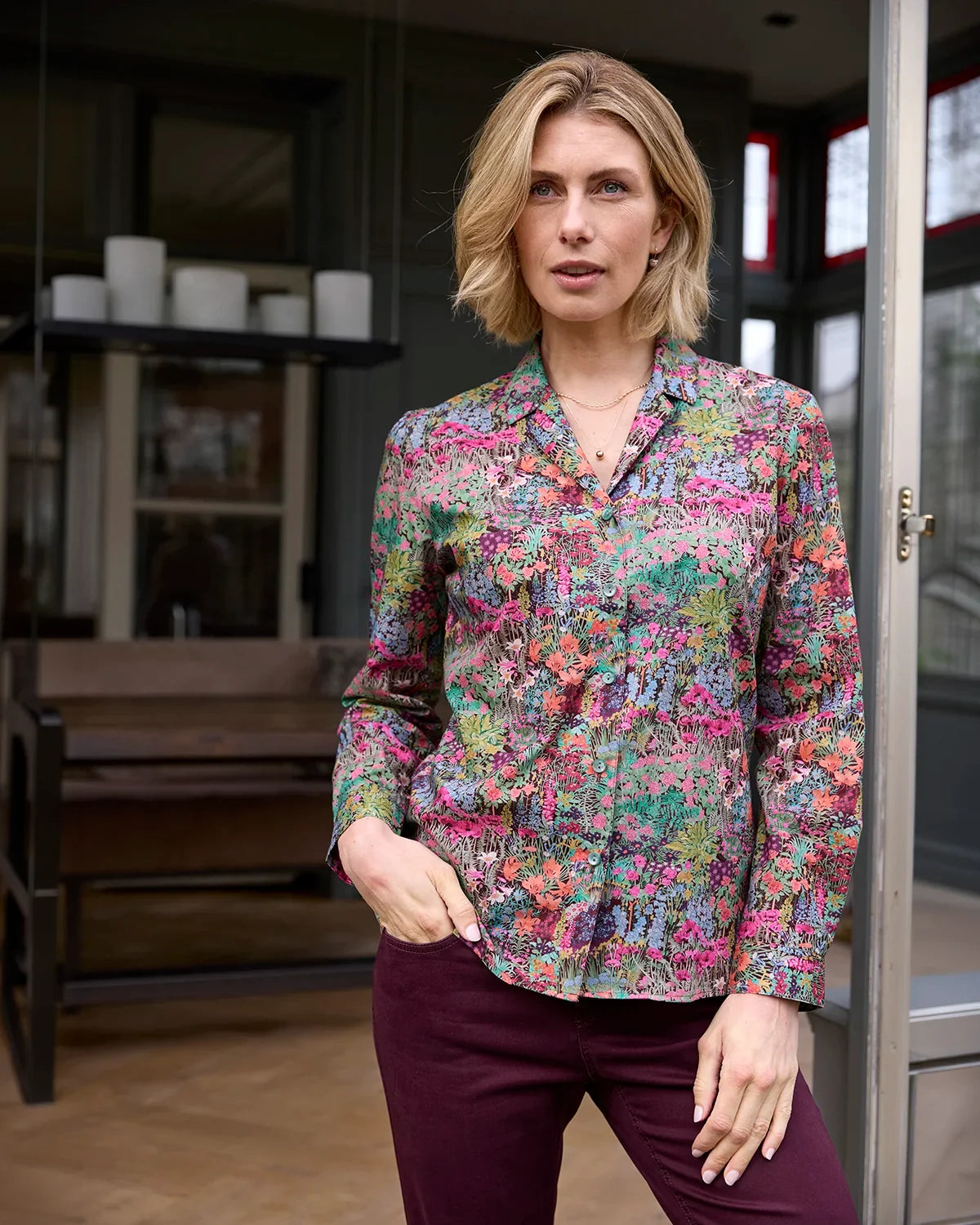 Diana Tana Lawn® Long Sleeve Blouse