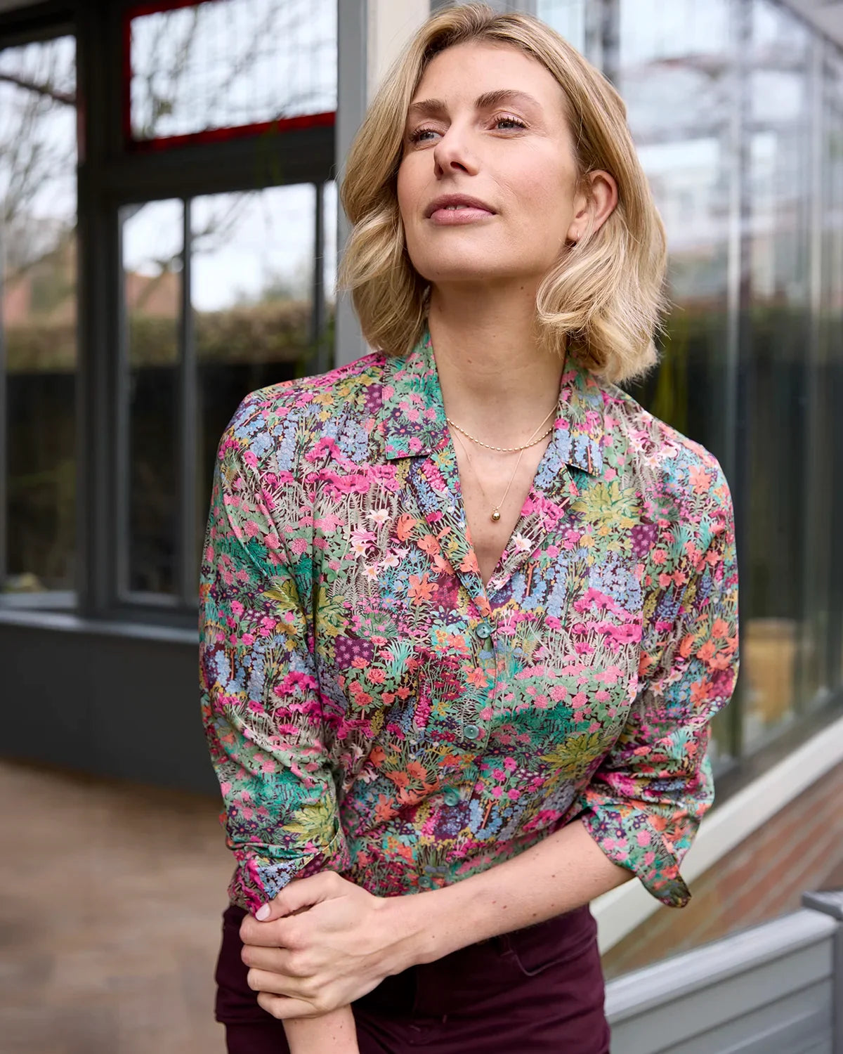 Diana Tana Lawn® Long Sleeve Blouse