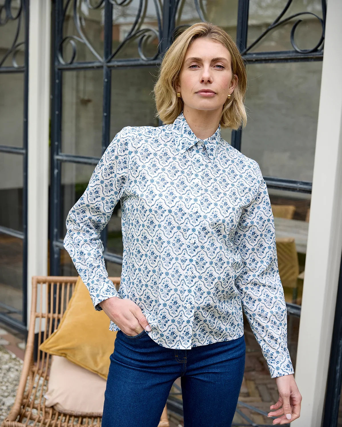 Lois Tana Lawn® Long Sleeve Blouse