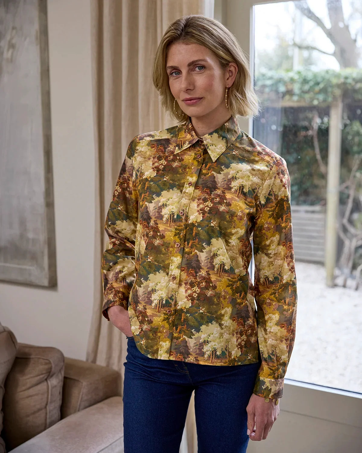 Nadine Tana Lawn® Long Sleeve Blouse