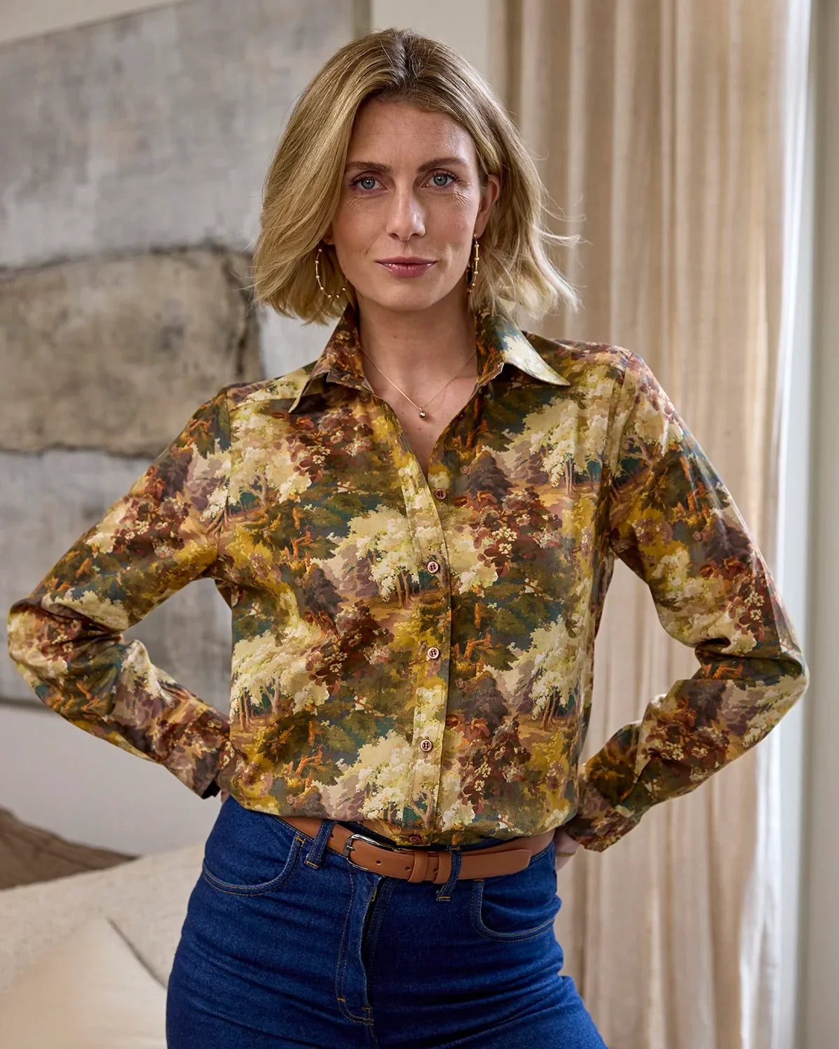Nadine Tana Lawn® Long Sleeve Blouse
