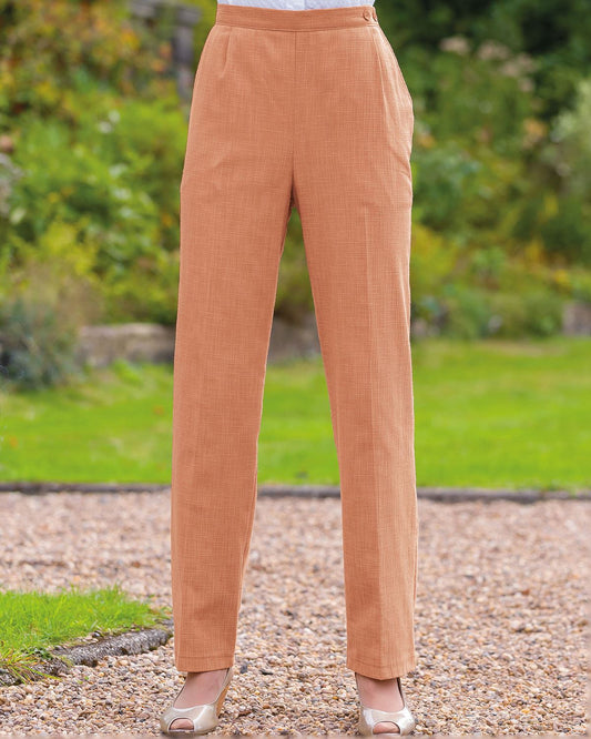 Polly Trousers - Peach Melba