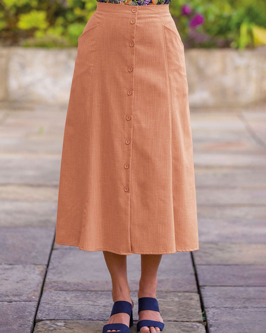 Polly Skirt - Peach Melba
