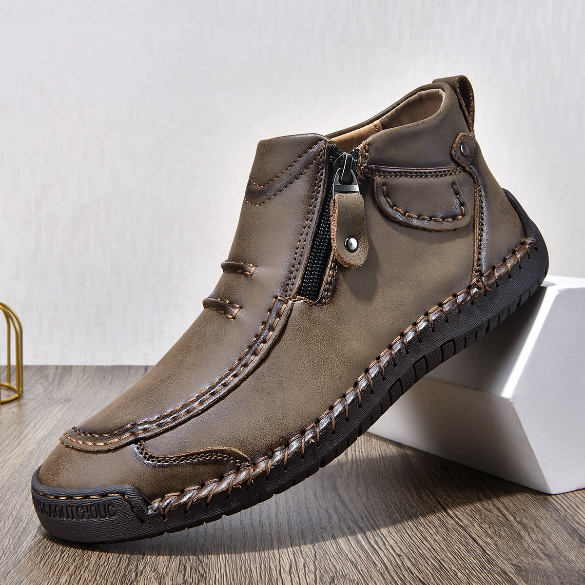 ⏰ Limited-Time 49% OFF – Men’s Handmade Leather Driving Boots