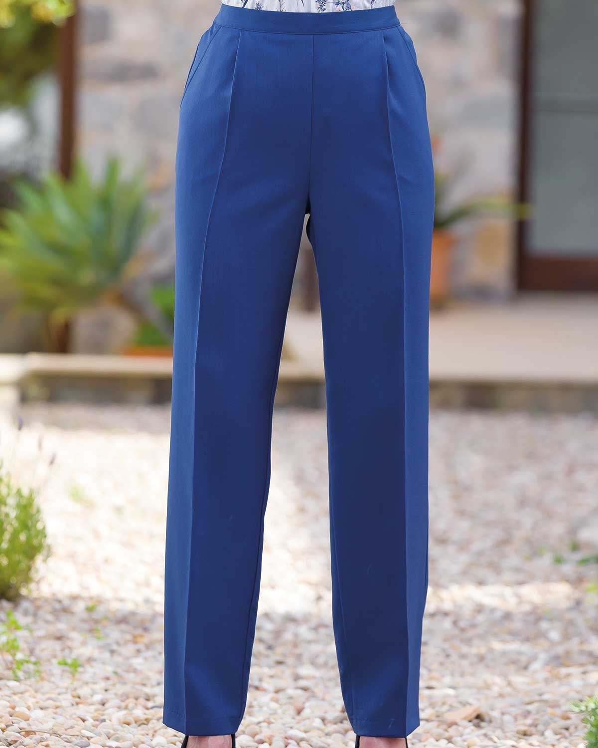 Ladies’ Sandown Pull On Trousers – Sapphire