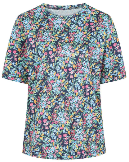 Katie Floral Short Sleeve Cotton Top