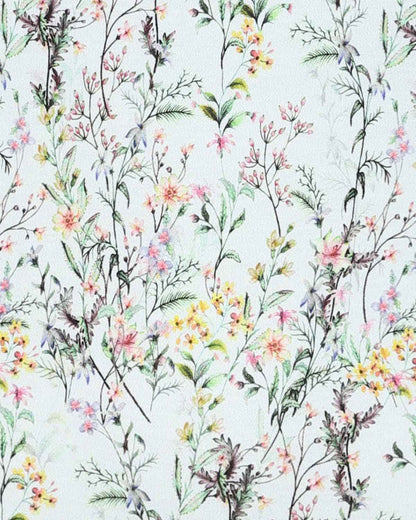 Merida Floral Cotton Long Sleeved Polo Top
