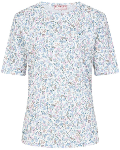 Charley Floral Short Sleeve Cotton Top