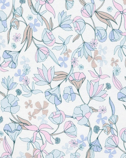 Charley Floral Short Sleeve Cotton Top