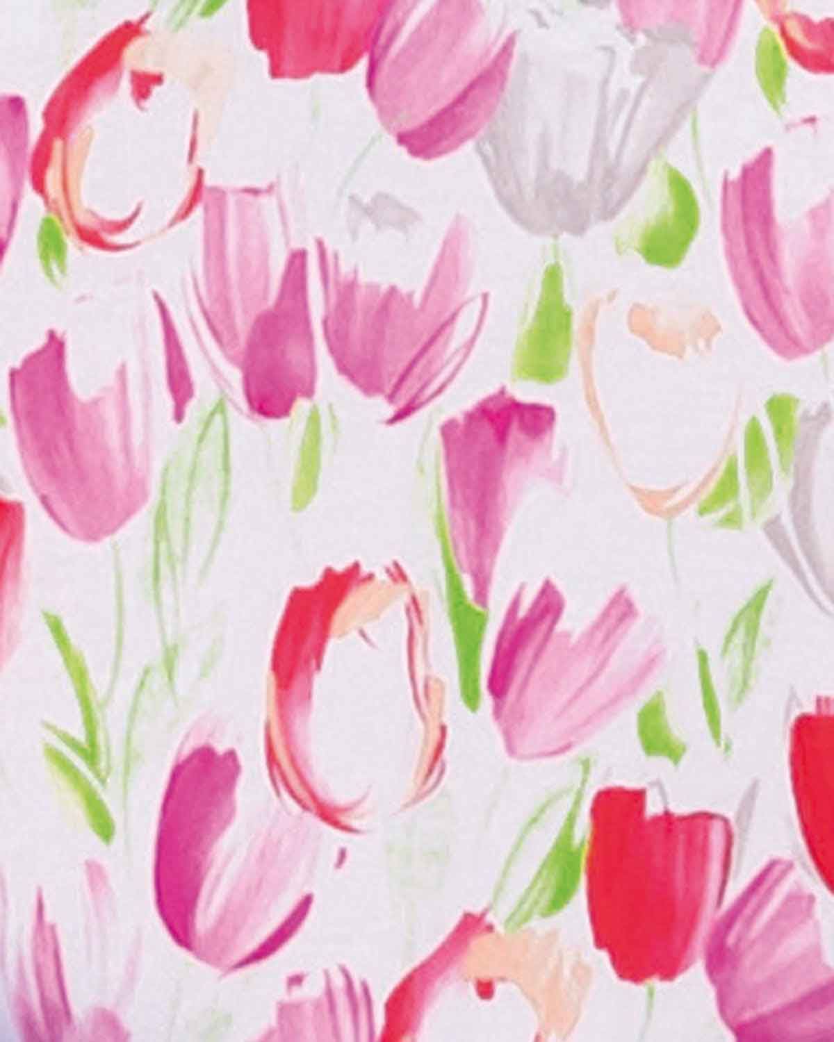 Flora Floral Cotton Short Sleeved Polo Top