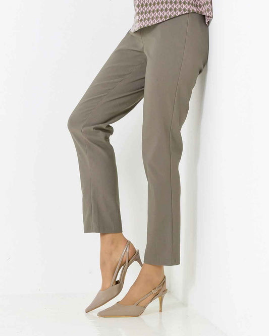 Kara Easycare Pull On Trousers - Tawny