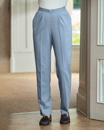 Ladies’ Sandown Pull On Trousers – Pale Blue