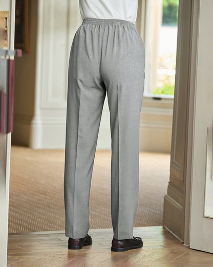 Ladies’ Sandown Pull On Trousers – Pearl