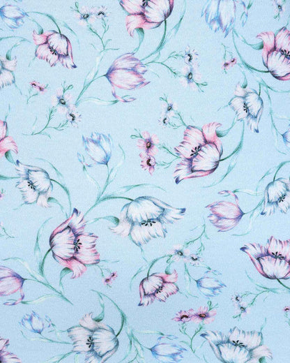 Liana Floral Short Sleeved Cotton Leisure Top