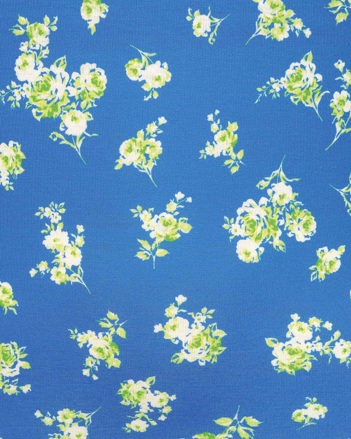 Layla Floral Short Sleeved Polo Top